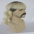 thumbnail image 2 of Peluca de cosplay Tiger King Joe Exotic para Halloween o fiesta, 2 of 5