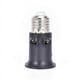 thumbnail image 1 of Pbt Fireproof E27 Bulb Adapter Lamp Holder Base Socket Conversion With Eu Plug, 1 of 4