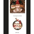 thumbnail image 5 of Christmas Wreath ,Old Man Snowman Rattan Ring Pendant Rattan Wreath, Christmas Tree Decoration 12 Inches Christmas Decoration Supplies, 5 of 7