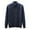 Dark Blue, variant on 1/4 Zip Sweaters for Men Long Sleeve High Neck Knit Fleece Lined Heavyweight Solid Pullover Sweatshirt Jacket (XL, Dark Blue)