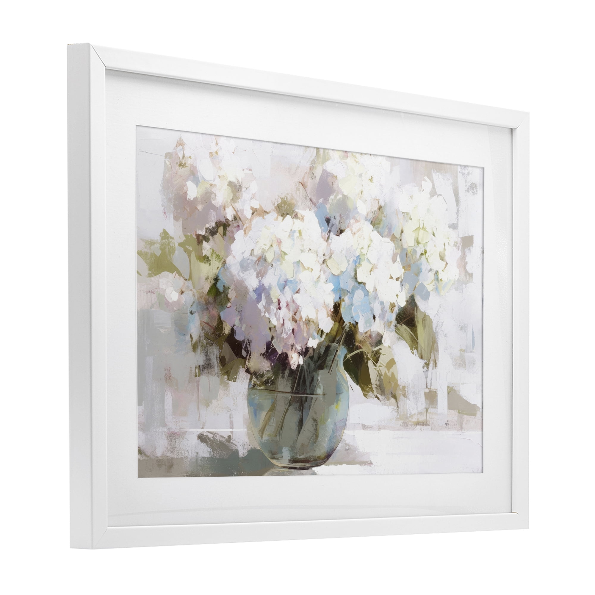 Stupell Industries Blushing Bride Garden Flowers White Framed Print Under Glass, design by Tina LeCour