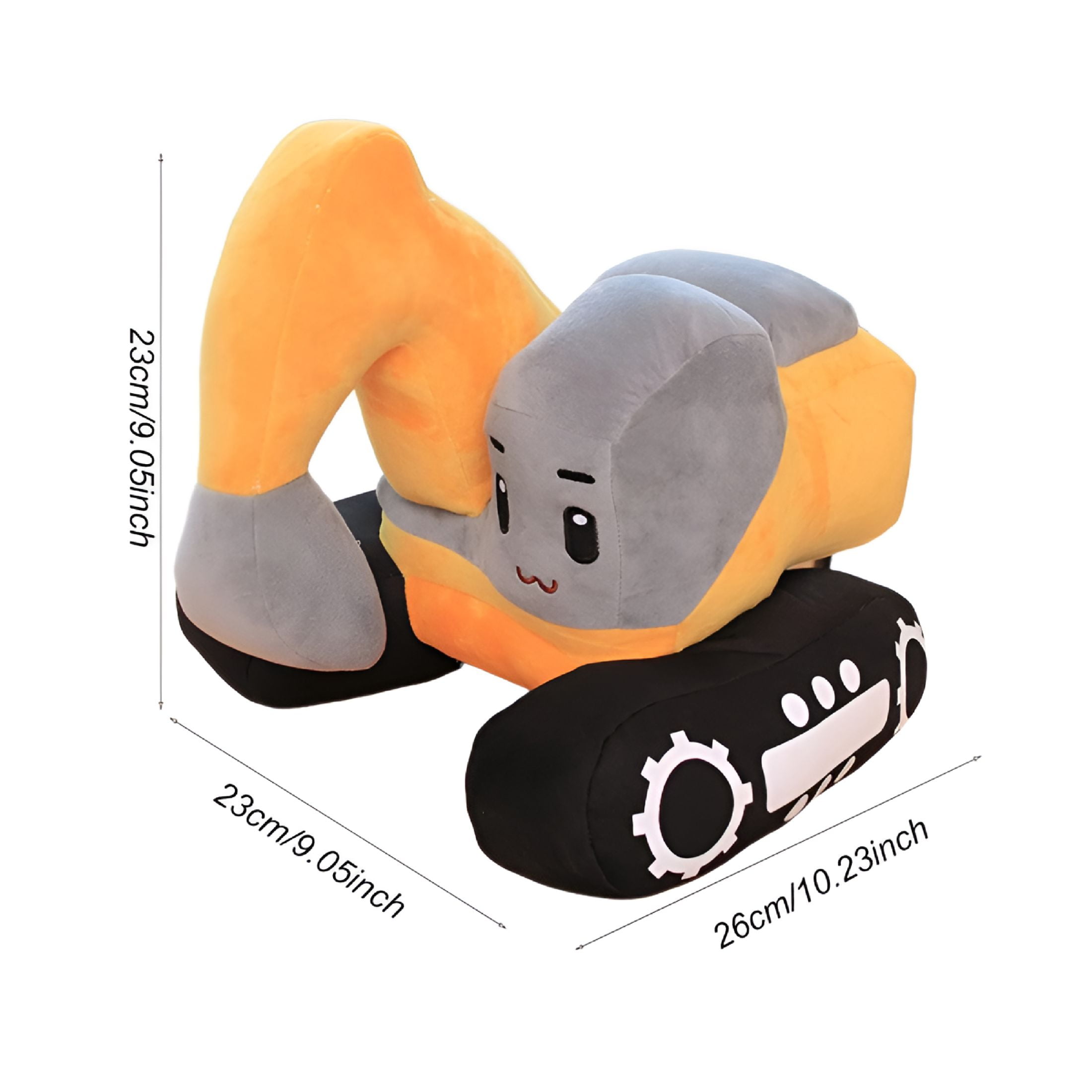 BESTSKY 2026 New Doll Excavator Toy&Cuddly Pillow Ideal for Boys&Kids Birthday Surprise Stuffed Owl Dinosaur Weighted Stuffed Animal Toy Bear Funny Dog Teeth Two Year Old Toys Easter Stuffed