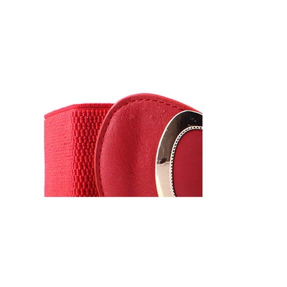 Ycuke Wide Stretchy Belts for Women Belt for Dresses Woman Women Belts for Dresses Wide Belt Wide Belts for Women Waist Belt for Women Fashion Womens Belts Waist Belt Red One Size