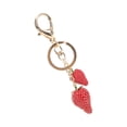 thumbnail image 3 of Key Pendant, Strawberry Keychain Stylish Beautiful Strawberry Shape  For Backpack Handbag Wallet Accessories For Key Hanging Pendant, 3 of 8