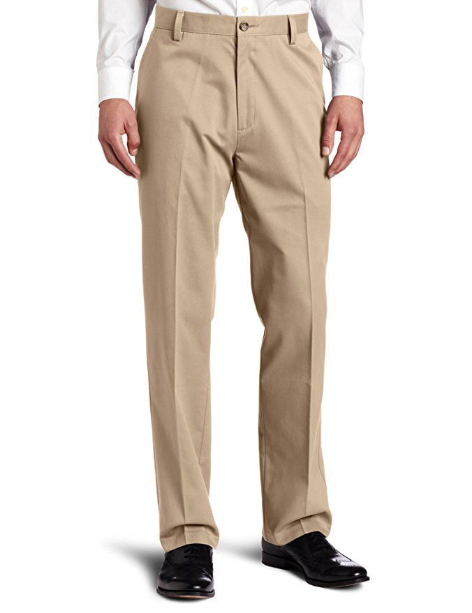 Easy Khaki, Classic Fit, Flat Front, No Wrinkles, Moisture Wicking ...