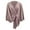 Light Pink, variant on Ediodpoh Elegant Solid Color Shawl Cape for Women Soft and Comfortable Poncho Outerwear for Casual Style Beige