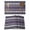 Purple, variant on Brown Black Boho Placemats Set of 8 Vintage Tribal Striped Southwestern Place Mats Indoor Wipeable Table Mats Washable Cloth Dining Table Placemats for Kitchen Holiday Party Home Decor 13x19 Inch