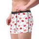 thumbnail image 2 of Balery Red Lips 1 Calzoncillos bóxer para hombre, ropa interior de algodón suave y transpirable con cinturilla de nailon-Small, 2 of 5