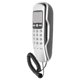 thumbnail image 4 of KXT888CID Mini teléfono de pared Hotel Teléfono de pared de escritorio con cable para la oficina del hotel en casa (Plata), 4 of 5
