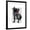 Black Frame, variant on Art.com Graduation French Bulldog Stretched Canvas Print Wall Art by Fab Funky, 12" x 16"