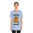 thumbnail image 2 of Amputee Humor TShirt “Stumpkin Proud V1” Crew Neck Amputee Gift, 2 of 6