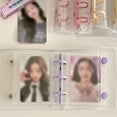 thumbnail image 4 of Mini PVC Notebook Binder Cover Planner Loose-Leaf Folder Envelope Cash, 4 of 8