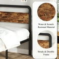 thumbnail image 5 of Lutown-Teen 18 Inch Twin XL Bed Frames with Wood Headboard and Footboard, Twin XL Platform Bed Frame No Box Spring Needed, 5 of 5