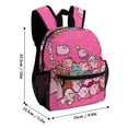 thumbnail image 2 of Kirby's 30th Anniversary Backpack Daypack School Bag Lightweight Bookbag Shoulders Satchel Adjustable Rucksack Travel Bag 13in, 2 of 8