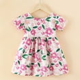 thumbnail image 2 of SWSTBBY Girls Dresses Clearance,Summer Dresses For Kids,Girl's Sleeveless Printed Dress Fashionable And Cute Princess Dress Breathable Gentle And Comfortable Dress, 2 of 3