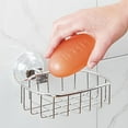 thumbnail image 3 of iDesign Reo Stainless Steel Power Lock Soap Dish, 3 of 3