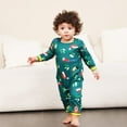 thumbnail image 6 of Boys Girls Dad Mum Matching Christmas Pajamas for Family, Funny Holiday Cute Elk Print Tops Pants Xmas Sleepwear Pjs Set, 6 of 7