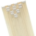 thumbnail image 5 of Dulchany 7PCS Clip in Hair Extensions Hair Silky Straight Clip on Hair Extensions, 5 of 6