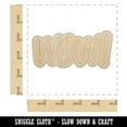 thumbnail image 2 of Wow Text Wood Shape Unfinished Piece Cutout Craft DIY Projects - 4.70 Inch Size - 1/8 Inch Thick, 2 of 7
