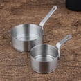 thumbnail image 4 of Saucepan Stainless Steel Sauce Pan  Small Multipurpose Home Kitchen or Restaurant - 50ml, 4 of 9