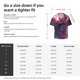 thumbnail image 5 of Fotbe Astronaut Riding Fiery Horse Camisa Estampada de Manga Corta para Hombre, Casual de Verano, Estilo Playero, Sin Arrugas-Small, 5 of 5