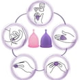 thumbnail image 4 of Copa Menstrual para mujer, Copa Menstrual De Silicona médica suave, Colector De período, 100%, 4 of 4