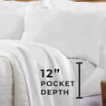 thumbnail image 7 of Great Bay Home Super Soft Extra Plush Fleece Warmer Sheet Set  (Twin, Winter White), 7 of 7
