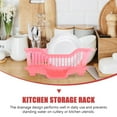 thumbnail image 2 of Dish Drying Rack for Kitchen Counter - Large Dish Rack with Drainboard, Rustproof Dish Drainer with Utensil Holder for Sink Plastic Bowl Rack for Storage Single Layer Bowl Rack, 2 of 9