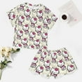 thumbnail image 2 of Hello Kitty Women Pajamas Set Loungewear Sleepwear 2 Piece PJ Sets, 2 of 7