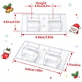 thumbnail image 4 of Chnmavx 10-Packs Christmas Light Clips, Hooks For Outdoor String Lights Clips, Heavy Duty Clear Cable Clips with Waterproof Adhesive Strips, String Lights Cord Organizer Hooks For Party Decor, 4 of 11
