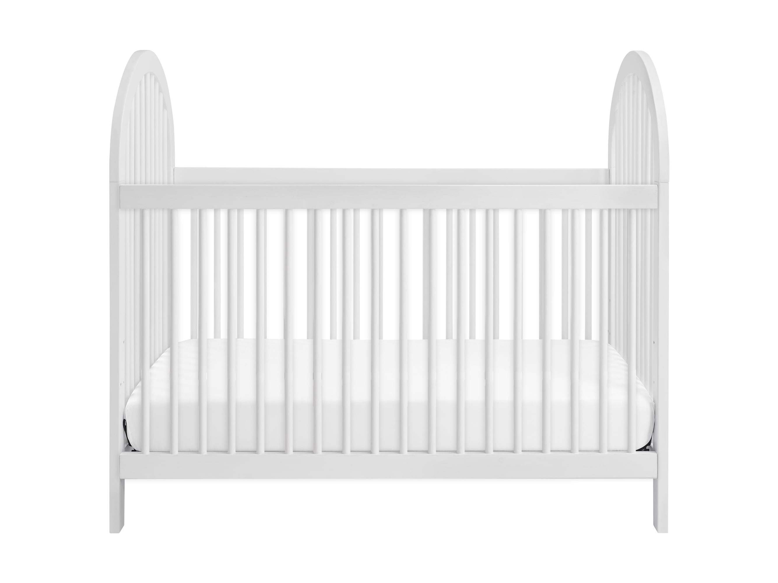 Soho Baby Everlee Convertible Island Crib, Whitewash