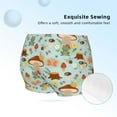 thumbnail image 2 of Pofeuu Mushroom House Insect Frog Print Soft Cotton Girls Boyshort panties Toddler Underwear-Large, 2 of 5