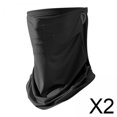 thumbnail image 1 of 2 Mascarillas Faciales, Funda Transpirable Para El Cuello Para Ciclismo, Deportes Al Aire Libre, Hombres Y Mujeres, Negro, 1 of 8