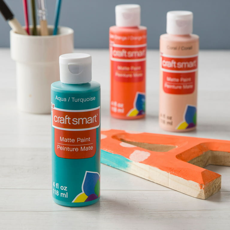 12 Pack: Matte Acrylic Paint by Craft Smart®, 4oz.