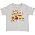thumbnail image 3 of Inktastic Happy Thanksgiving Turkey Train with Food Boys or Girls Baby T-Shirt, 3 of 5