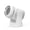White, variant on YAHHU 12V 130W Electric Car Heater Portable Heating Fan Windshield Dryer Defogging Demister Defroster Auto Accessories Black (5.9 inches / 15 cm)