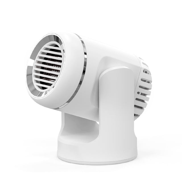 130W Electric Car Portable Electric Heating Fan Windshield Dryer Defogging Demister Defroster for Car Auto BlackWhite