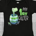 thumbnail image 4 of Inktastic My 1st Easter Dinosaur Hatching Easter Egg Boys or Girls Baby Bodysuit, 4 of 5