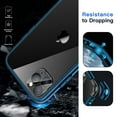 thumbnail image 3 of JETech 3 in 1 Case for iPhone 11 Pro Max 6.5-Inch, with 2-Pack Screen Protector Camera Lens Protector, Shockproof Bumper Phone Cover, Full Coverage Tempered Glass Film (Navy), 3 of 7