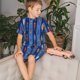 thumbnail image 4 of Balery Cute Fish Conjunto de Pijama Infantil de Manga Corta con Estampado – Ropa de Dormir de Algodón Suave-4X-Large, 4 of 6