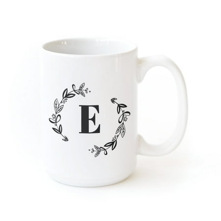 

Botanical Monogram Personalized Coffee Mug