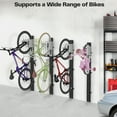 thumbnail image 2 of Life Finds Vertical Wall Mounted Bike Rack with Mechanical Lift, 2 of 8