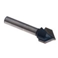thumbnail image 3 of 2pcs V Groove Bit CNC Enrutador de 90  degree para Tallar El de Carpintería 1/4 X 1/2 '', 3 of 8