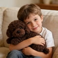 thumbnail image 6 of DGMIOCS Plush Stuffed Dog Adorable Poodle Stuffed Animal Toys, Soft & Realistic Gift for Kids, 11 inch, 6 of 6