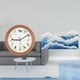 thumbnail image 2 of Reloj de pared con pájaro cantor, alfombra de baño con flocado, material cómodo, ideal para sala de estar, dormitorio, baño y cocina., 2 of 8