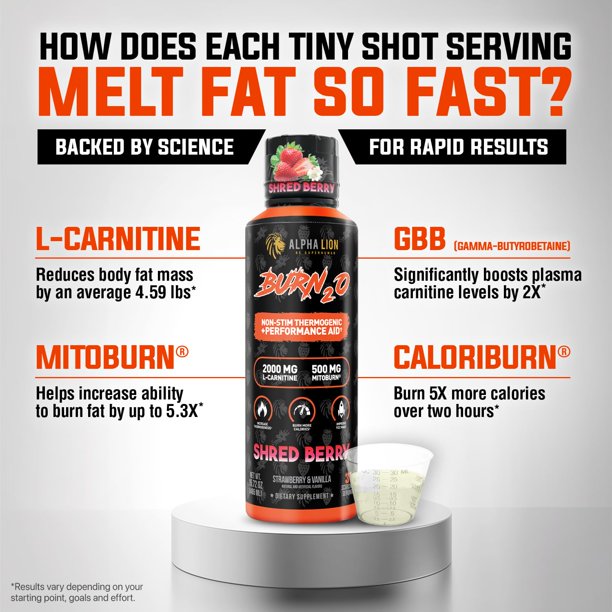 como tomar l carnitina liquida 2000 Suplemento líquido de L-carnitina ALPHA LION Burn 20 mg Type:Gluta IV Push (Gluta + Vit C)