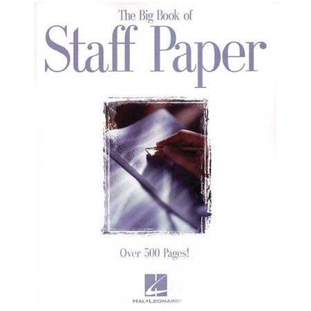The Big Book of Staff Paper