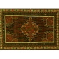 thumbnail image 1 of Ahgly Company Indoor Rectangle Persian Yellow Traditional Area Rugs, 4' x 6', 1 of 4