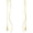 Twist teardrop threader earrings, variant on Pull Through Teardrop Earrings 10k Gold Long Piercing Twist Threader Tassel Dangle Ear Line Eardrop Earrings Jewelry Christmas Gifts for Women