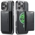 thumbnail image 1 of Casus Funda Tipo Cartera Para Iphone 16 Pro Max Compatible Con Magsafe Para Hombres Y Mujeres Funda Magnética Desmontable Para Teléfono Con Ranura Para Tarjeta Para Iphone 16 Pro Max 6,9 Pulgadas (Neg, 1 of 5